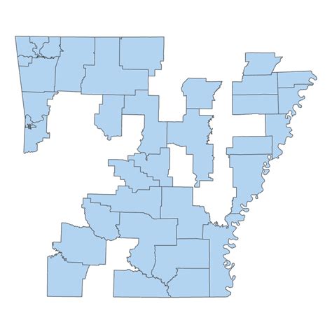 State District Courts 2019 Polygons Arkansas Gis Office