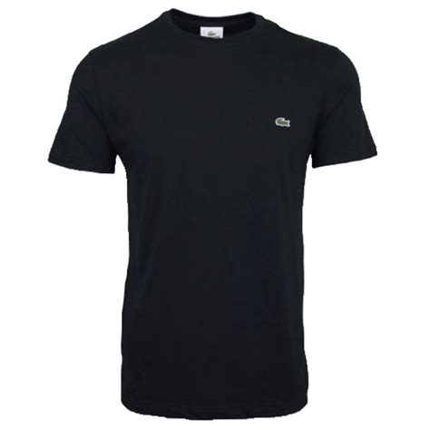Cou avec un ruban à l'intérieur pour le confort. Lacoste Lacoste Crew Neck TH2038-031 Noir (A7) Mens Short ...