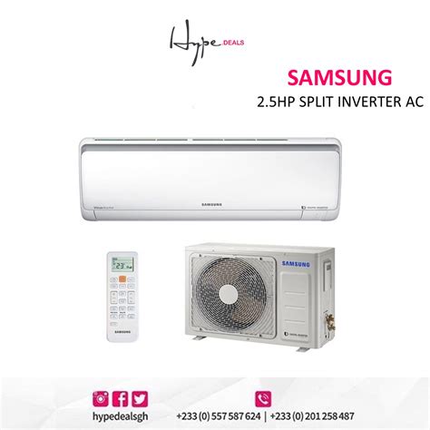 Air conditioners are an essential appliance in air conditioners are designed in different sizes and models. 2.5 HP Air Conditioner Price In Ghana | Samsung | Reapp Gh