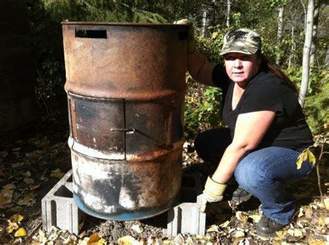 A Safe Containing And Efficient Burning Barrel Burn Barrel Ideas