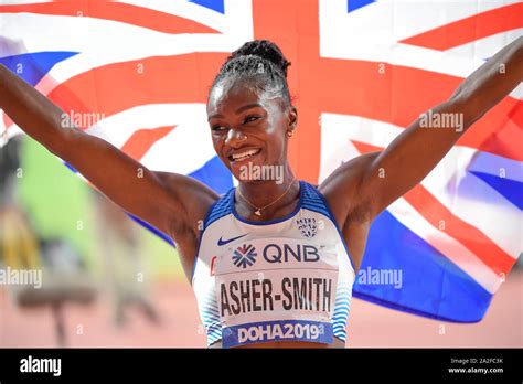 Dina Asher Smith Great Britain 200 Metres Gold Medal Iaaf World Athletics Championships
