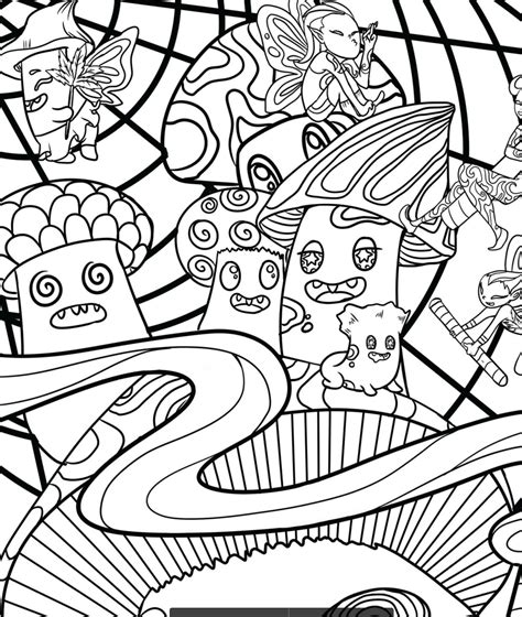 Free Printable Stoner Coloring Pages Pdf For Adult