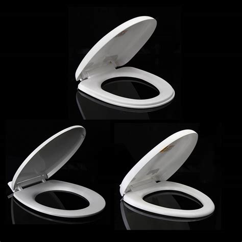 Xueqin Abs Thicken Replacement Universal Toilet Seat Lid Cover Set Slow