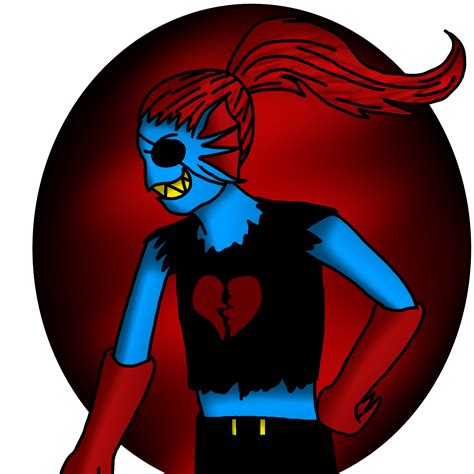 Underfell Undyne By Cabbt On Deviantart