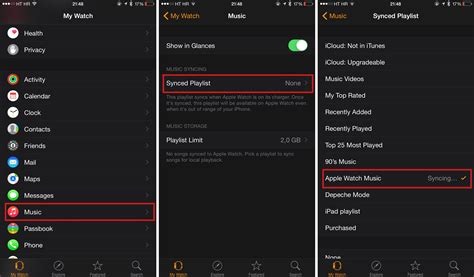 The feature is still very limited at this moment, it behaves more like an extinction. How to sync playlists and listen to music on Apple Watch ...