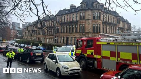 man charged with explosives offences after glasgow flats evacuated