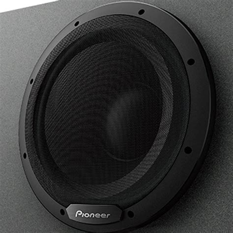 Pioneer Ts Wx1210a 12 Sealed Enclosure Active Subwoofer With Built In