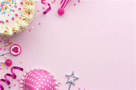 Pink Birthday Background Stock Photo Download Image Now Istock