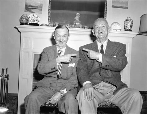 The Last Photo Taken Of Laurel And Hardy Together In 1956 Rpics