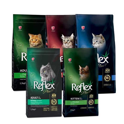 Reflex Plus Kitten Adult Cat Dry Food Reflex Plus 15kg Shopee