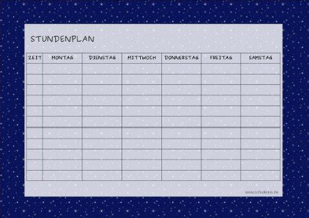 Lege nur ein blatt in den drucker. Stundenplan kostenlos selbst ausdrucken