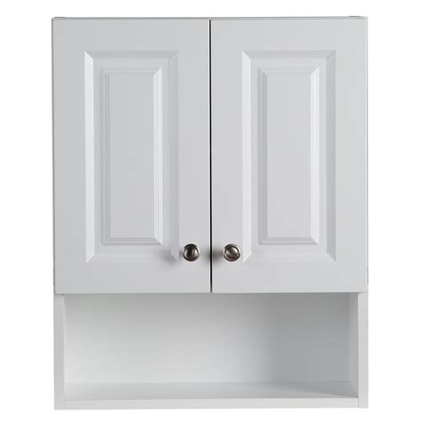 Buy products such as costway wooden 4 drawer bathroom cabinet storage cupboard 2 shelves free standing white at walmart and save. Glacier Bay Lancaster 20.5 in. W Wall Cabinet in White ...