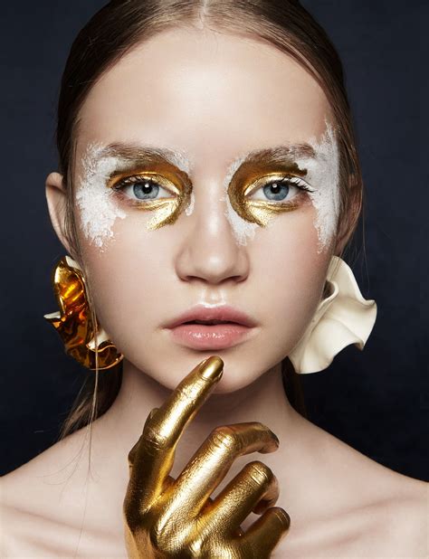 Lucy S Magazine Vol Fashion Editorial Makeup Face Art Makeup