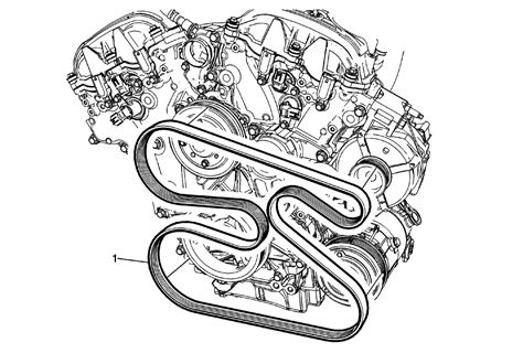 Engine Belts Diagram
