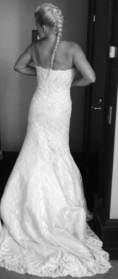 Tiina Wearing The Sofia Gown By Matthew Christopher Wedding White Bridal Dresses
