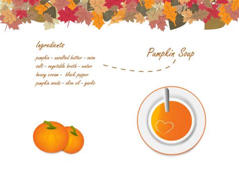 60 Pumpkin Soup Bowls Illustrations Royalty Free Vector Graphics