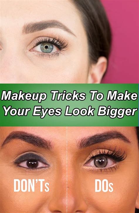 Makeup Tricks To Make Your Eyes Look Bigger In 2020 Makeup Tips