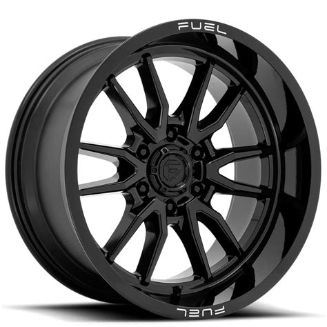 20 Fuel Wheels D760 Clash 6 Gloss Black Off Road Rims Fl304 1