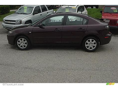 2007 Phantom Purple Mica Mazda Mazda3 I Sport Sedan 49799568 Photo 2