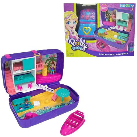 Polly Pocket Pollyville Mega Mall Super Pack Accessories Toys For Girls Shopping Center Girls