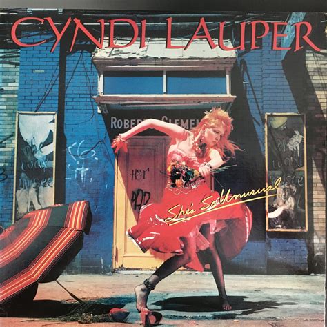 Cyndi Lauper Shes So Unusual Vinyl Distractions