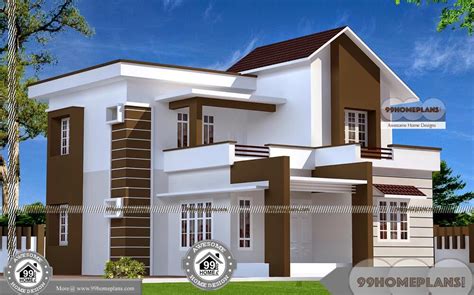 And with house plans from advanced house plans. 4 Bedroom Double Storey House Plans with Cute Contemporary ...