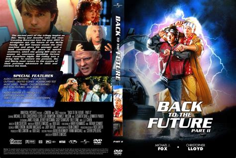 Back To The Future Part Ii Movie Dvd Custom Covers Back To The