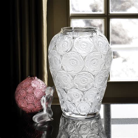 See more ideas about lalique, vase, lalique crystal. Anemones vase | Clear crystal | Lalique crystal vase | Lalique