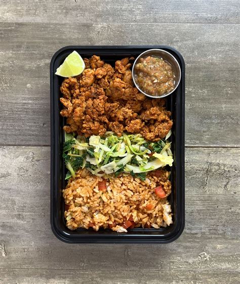 Ground Chicken Taco Bowls The Meal Prep Manual