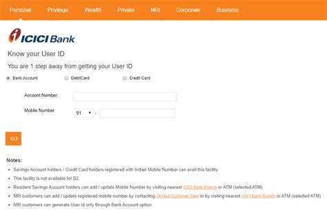 Icici Netbanking Register Login And Transfer Limits