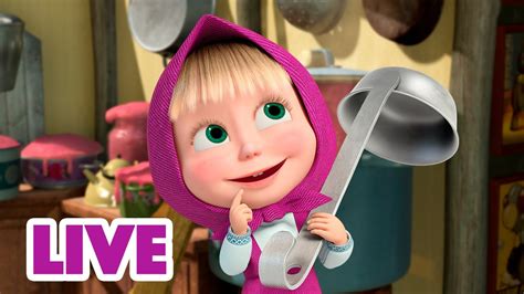 🔴 Live Stream माशा एंड द बेयर 👱‍♀️🥣 मेन्यू में क्या है 📺 Masha And The Bear In Hindi Youtube