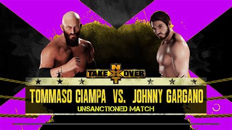 Nxt Takeover New Orleans Unsanctioned Match Tommaso Ciampa Vs