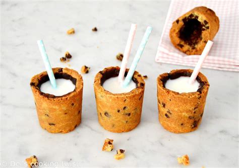 Milk And Cookie Cups — Dels Cooking Twist