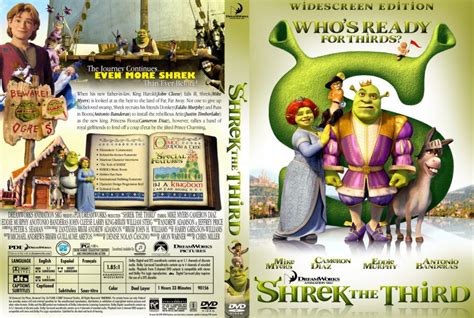 Shrek The Third Movie Dvd Custom Covers 3157shrek3 Zana Dvd Covers