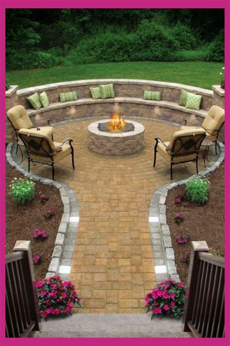 Outdoor Fire Pit Seating Ideas For Your Backyard Firepit Backyard