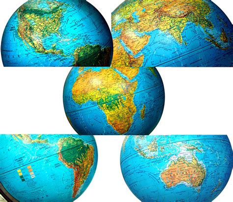 World Globe Globe Continents