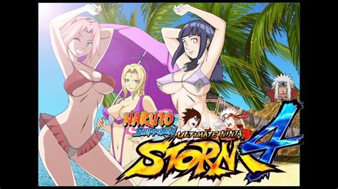 Naruto Ninja Storm Hidden Bikini Characters Secret Sexy Jutsu