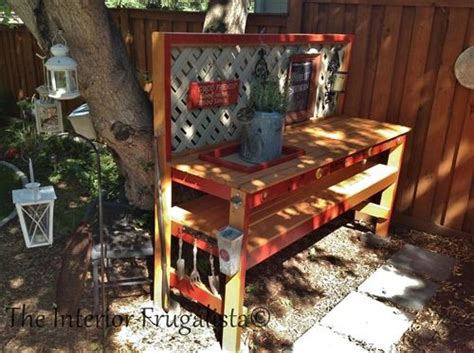 Diy Outdoor Bar And Potting Bench Upcycled Home Decor Upcycled