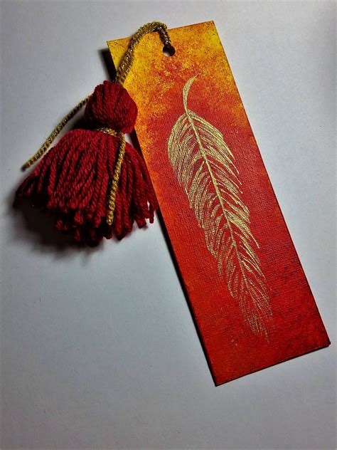 Gold Feather Bookmark By Tiffsdoodleutopia On Etsy Feather Bookmark