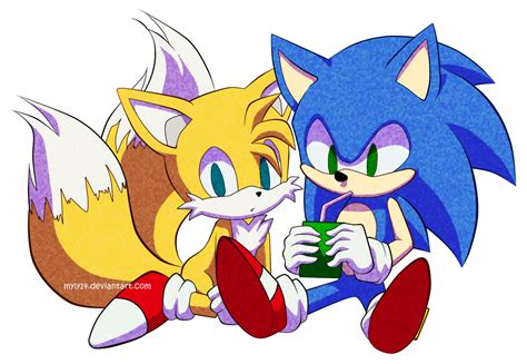 Sonic And Tails By Myly14 On Deviantart