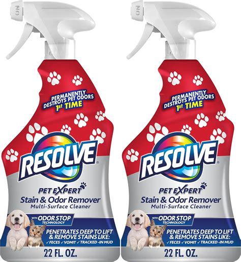 Resolve Pet Expert Carpet Spot And Stain Remover Spray Refill Pet Stain