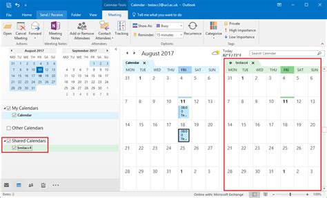 You can change the default to day, business week or month by using the options. View other people's calendar in Outlook 2016 for Windows ...