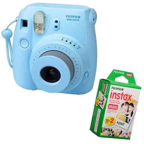 Shop Fujifilm Instax Mini 8 Instant Film Camera Bundle Free Shipping Today Overstock 14603387