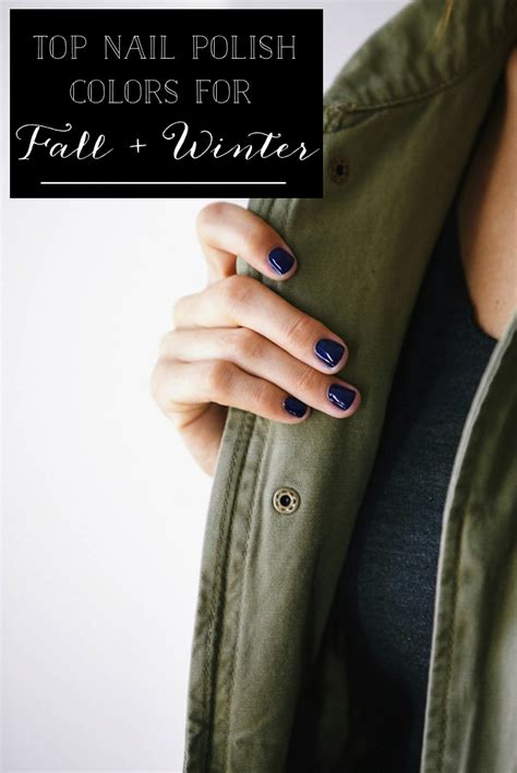 The Best Nail Polish Colors For Fall Winter Glitter Incglitter Inc
