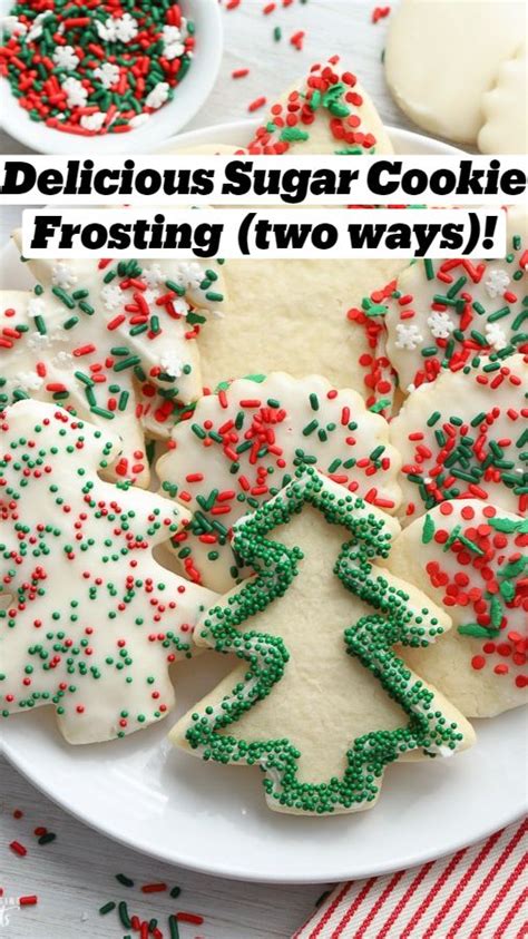delicious sugar cookie frosting two ways an immersive guide by allison {celebrating sweets}