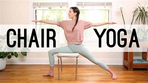 Really Easy Yoga Chair Poses For A Beginner
