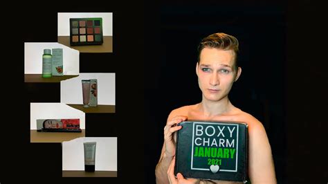 BOXYCHARM BEAUTY BOX JANUARY 2021 UNBOXING NUDE REVIEW YouTube