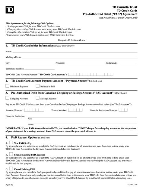 Explain the university process to become an authorized driver. Direct Deposit Form Td - Fill Out and Sign Printable PDF ...