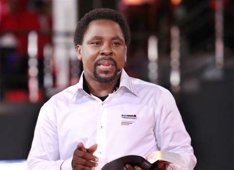 God has taken his servant prophet tb joshua home journalism strengthens democracy. TB Joshua gave the warning while responding to a question ...