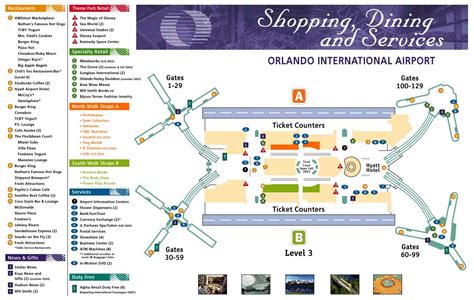 29 Orlando Airport Terminal Map Maps Database Source